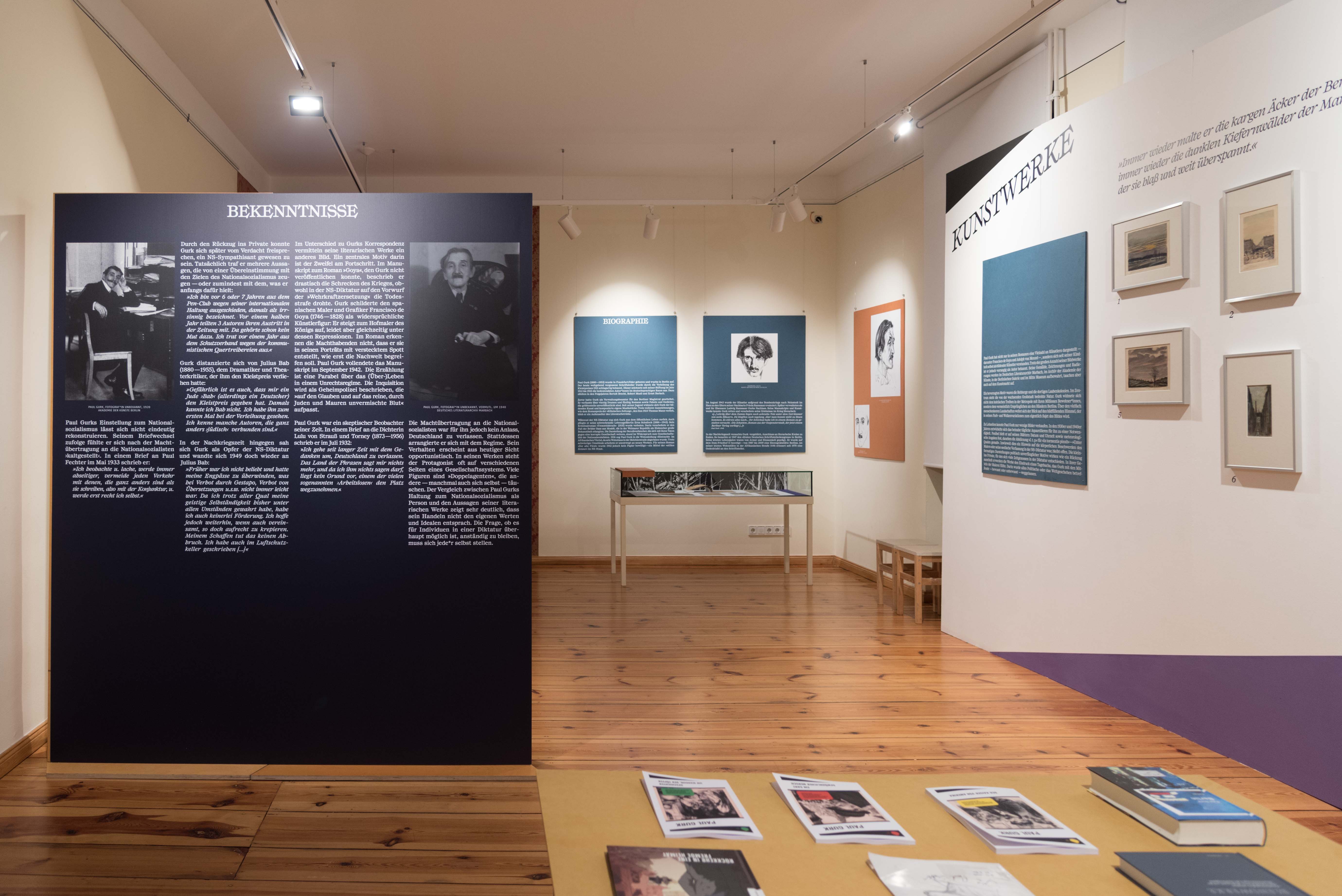 Blick in den Ausstellungsraum