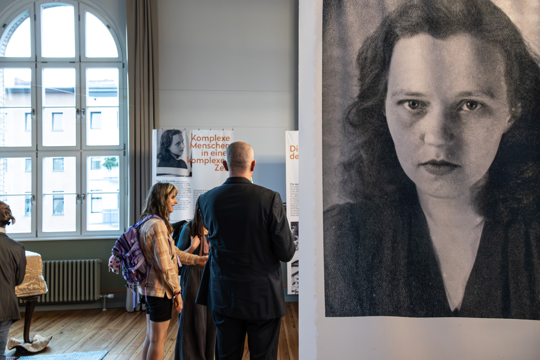 Blick in die Ausstellung zu Susanne Kerckhoff.