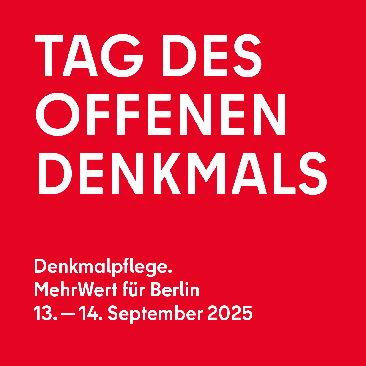 Logo und Motto des Tag des offenen Denkmals 2025