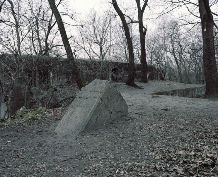 Reste des Bunkers im Humboldthain